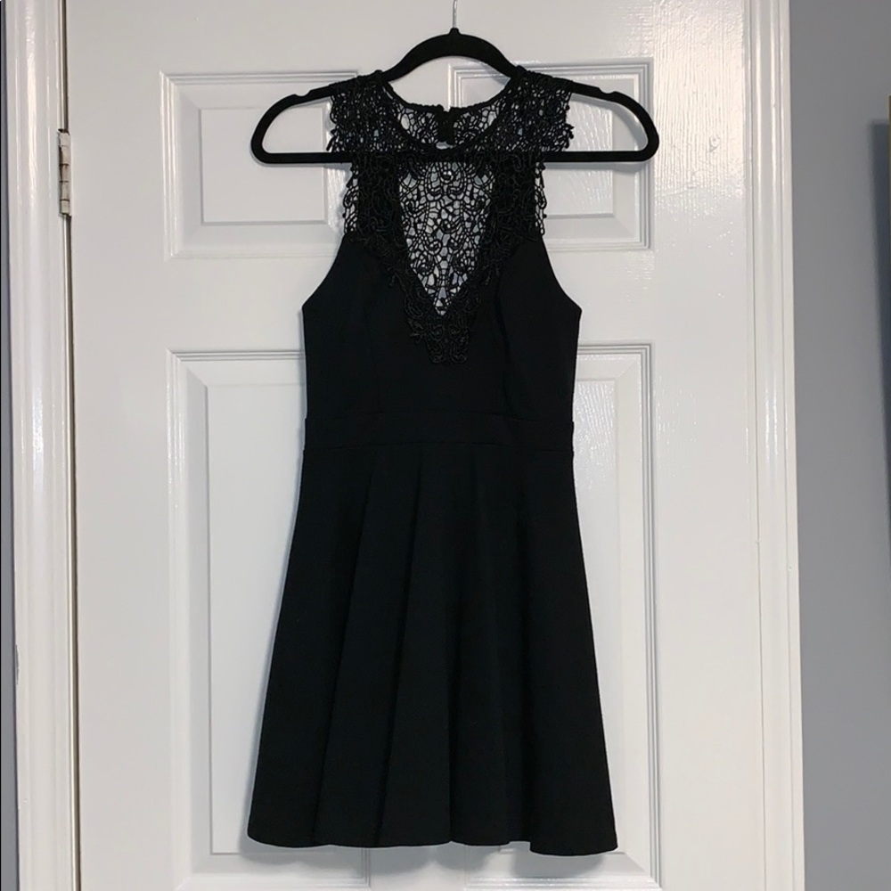 Fit and Flare Black Dress